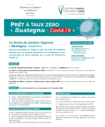 Le Prêt à Taux Zéro "Sustegnu – Covid–19" Le Prêt à Taux Zéro "Sustegnu – Covid–19"