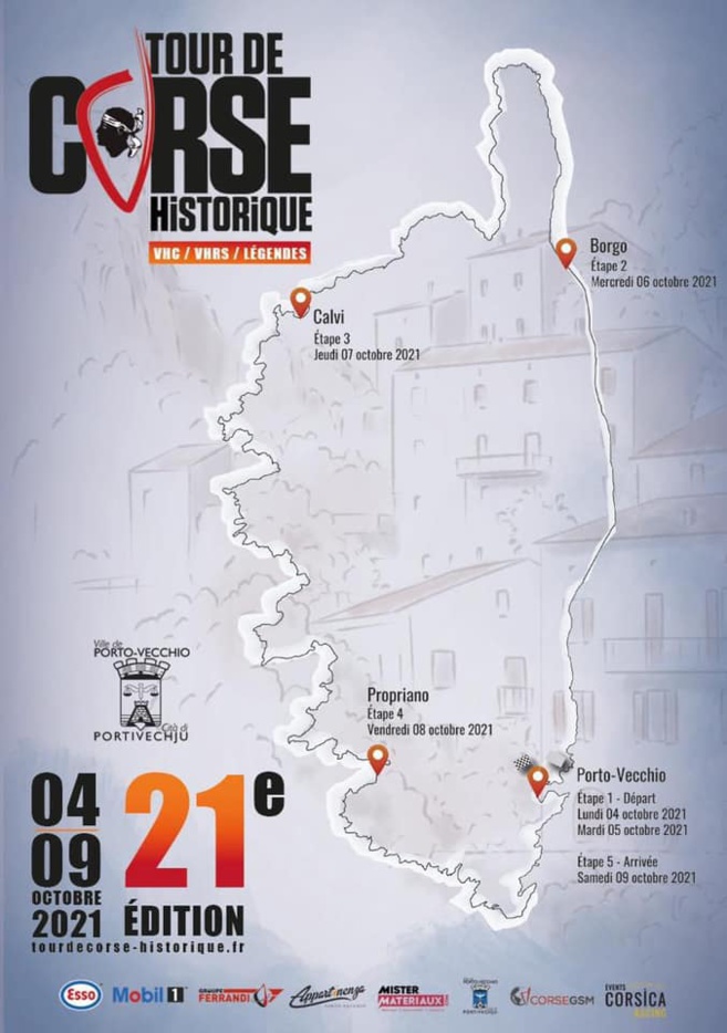 Propriano, ville étape #4 du Tour de Corse Historique 2021