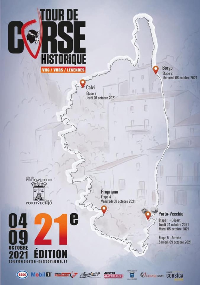 Propriano, ville étape #4 du Tour de Corse Historique 2021 Propriano, ville étape #4 du Tour de Corse Historique 2021