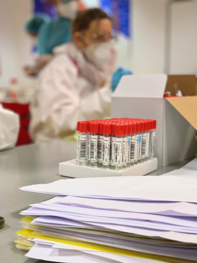 Campagne de dépistage Covid-19 à l'école élémentaire Campagne de dépistage Covid-19 à l'école élémentaire