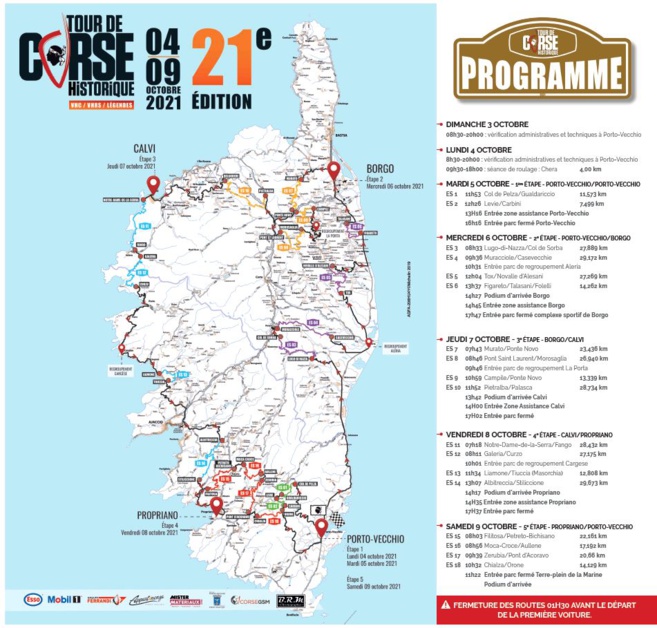 Propriano, ville étape #4 du Tour de Corse Historique 2021 Propriano, ville étape #4 du Tour de Corse Historique 2021