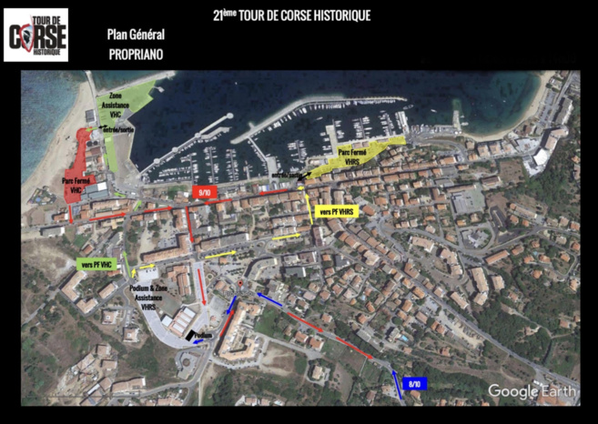 [Info Circulation ] Propriano, ville étape du Tour de Corse Historique
