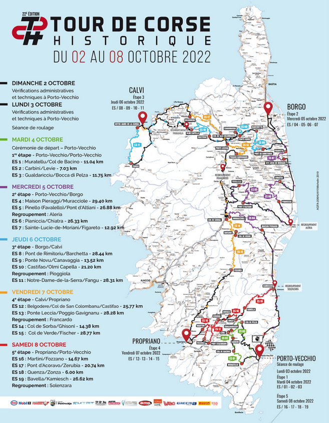 Propriano, ville étape #4 du Tour de Corse Historique 2022 Propriano, ville étape #4 du Tour de Corse Historique 2022