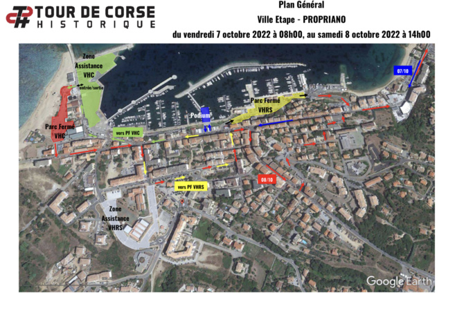 [Info Circulation ] Propriano, ville étape du Tour de Corse Historique