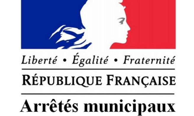 Arrêtés municipaux - Août 2022