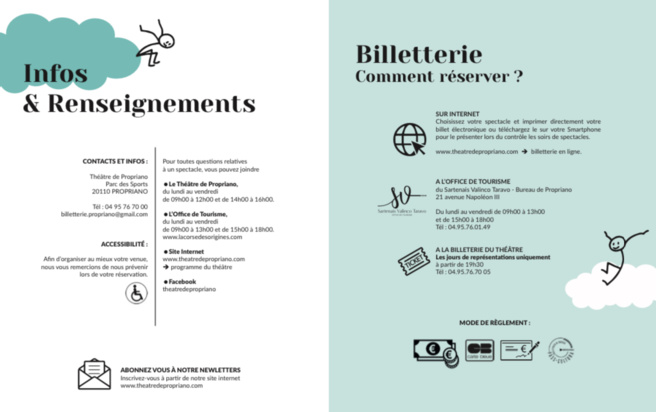 Théâtre municipal de Propriano : saison 2022-2023 Théâtre municipal de Propriano : saison 2022-2023