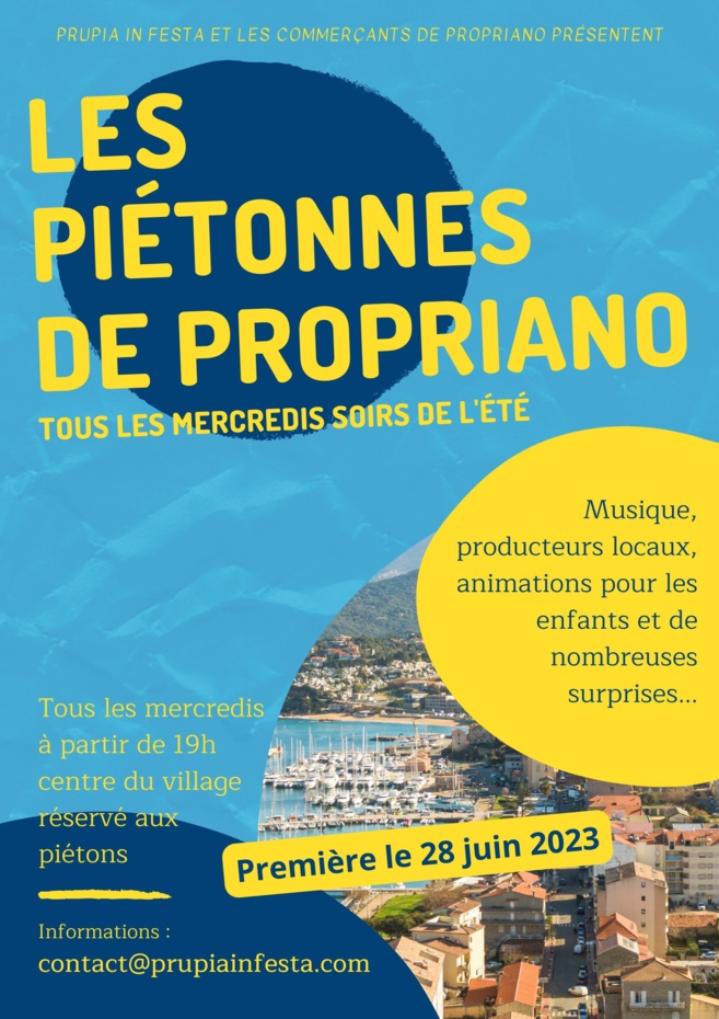 Les piétonnes de Propriano