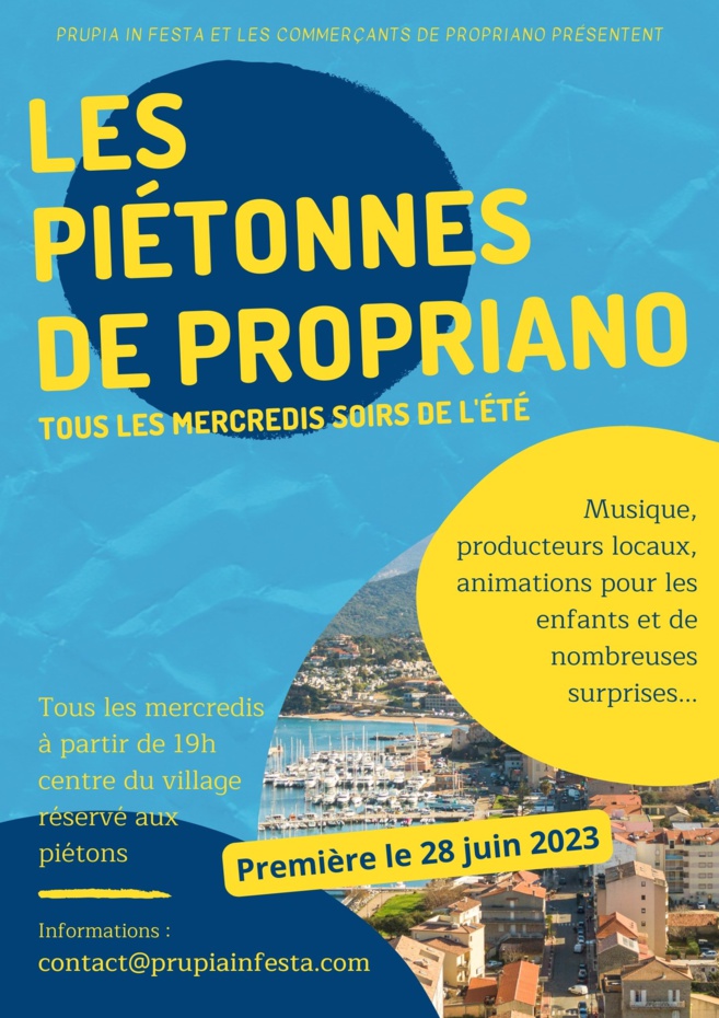 Les piétonnes de Propriano Les piétonnes de Propriano