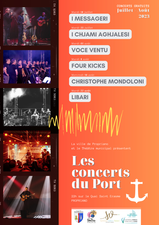 { Concerts du Port } I CHJAMI AGHJALESI