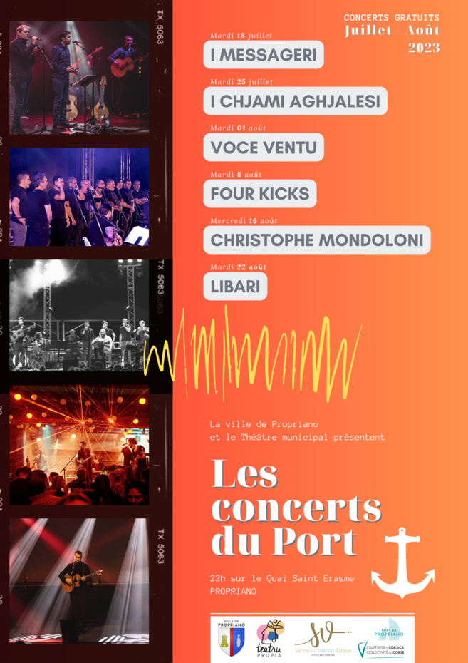 { Concerts du Port } CHRISTOPHE MONDOLONI