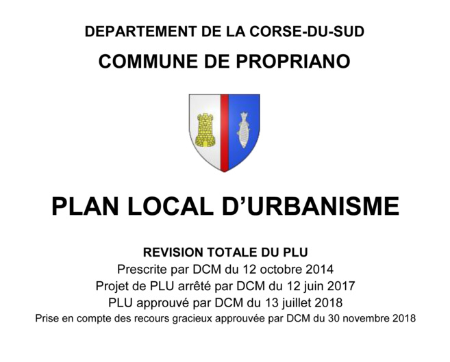 La révision du PLU (Plan Local d'Urbanisme)
