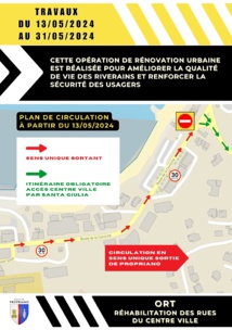 Travaux : plan de circulation Travaux : plan de circulation