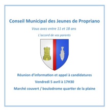Conseil municipal des Jeunes : Appel à candidature Conseil municipal des Jeunes : Appel à candidature