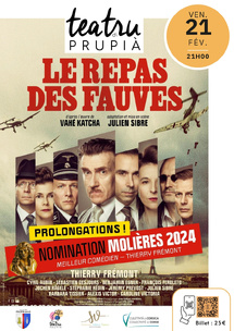 { Théâtre } LE REPAS DES FAUVES { Théâtre } LE REPAS DES FAUVES