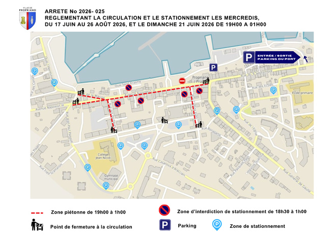 Mercredis Piétons et Fête de la Musique à Propriano Mercredis Piétons et Fête de la Musique à Propriano