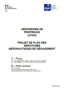 Enquête publique : Établissement du plan de servitudes aéronautiques de dégagement de l’aérodrome de Propriano