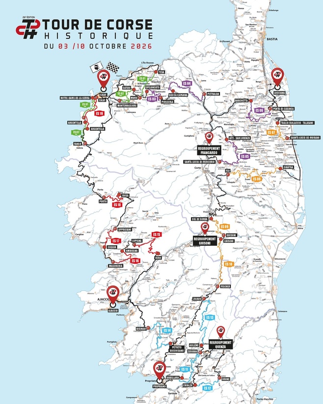 Le Tour de Corse Historique fait étape à Propriano !