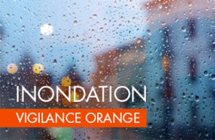 Vigilance orange "Pluie-inondation et vent"
