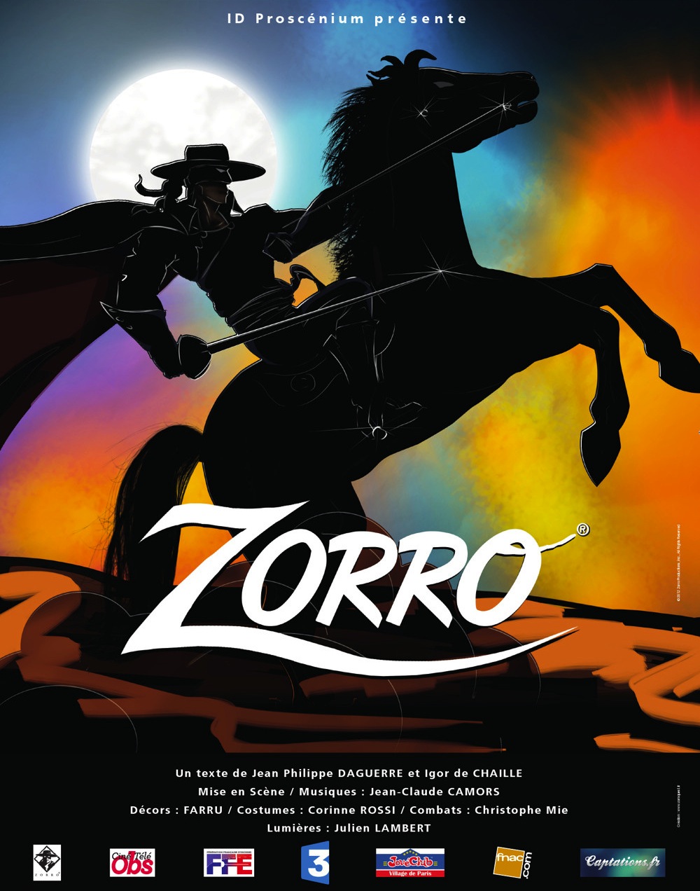 Théâtre : Zorro