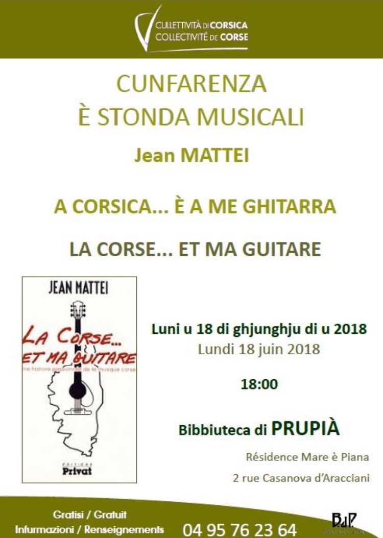 Conférence en musique à la Médiathèque