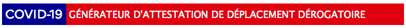 Attestation de déplacement numérique Attestation de déplacement numérique