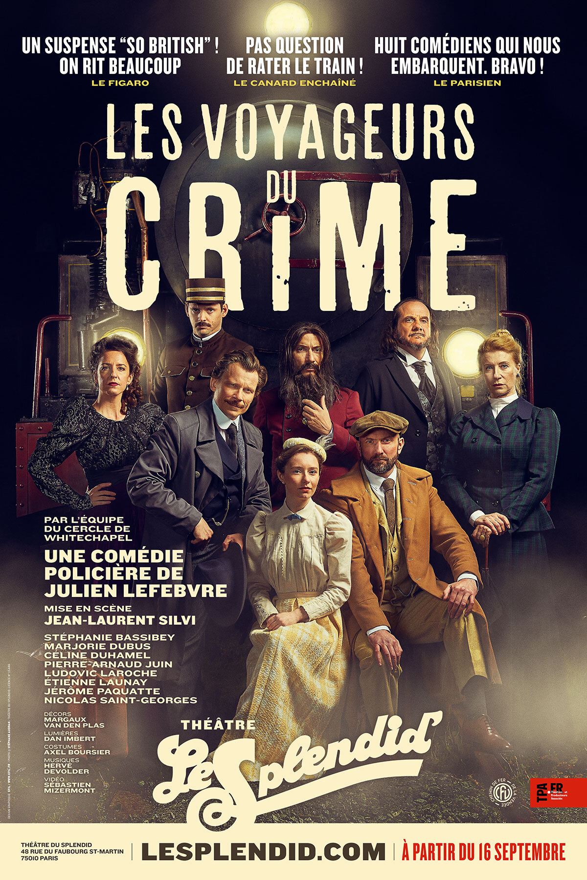 { Théâtre } Les voyageurs du crime