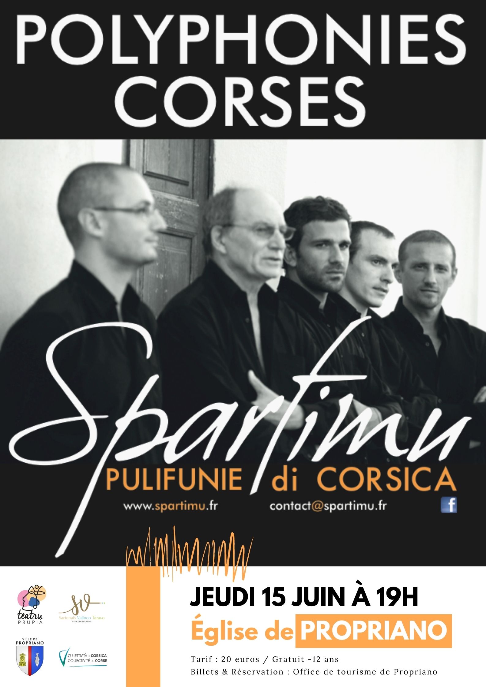 { Concert } SPARTIMU { Concert } SPARTIMU
