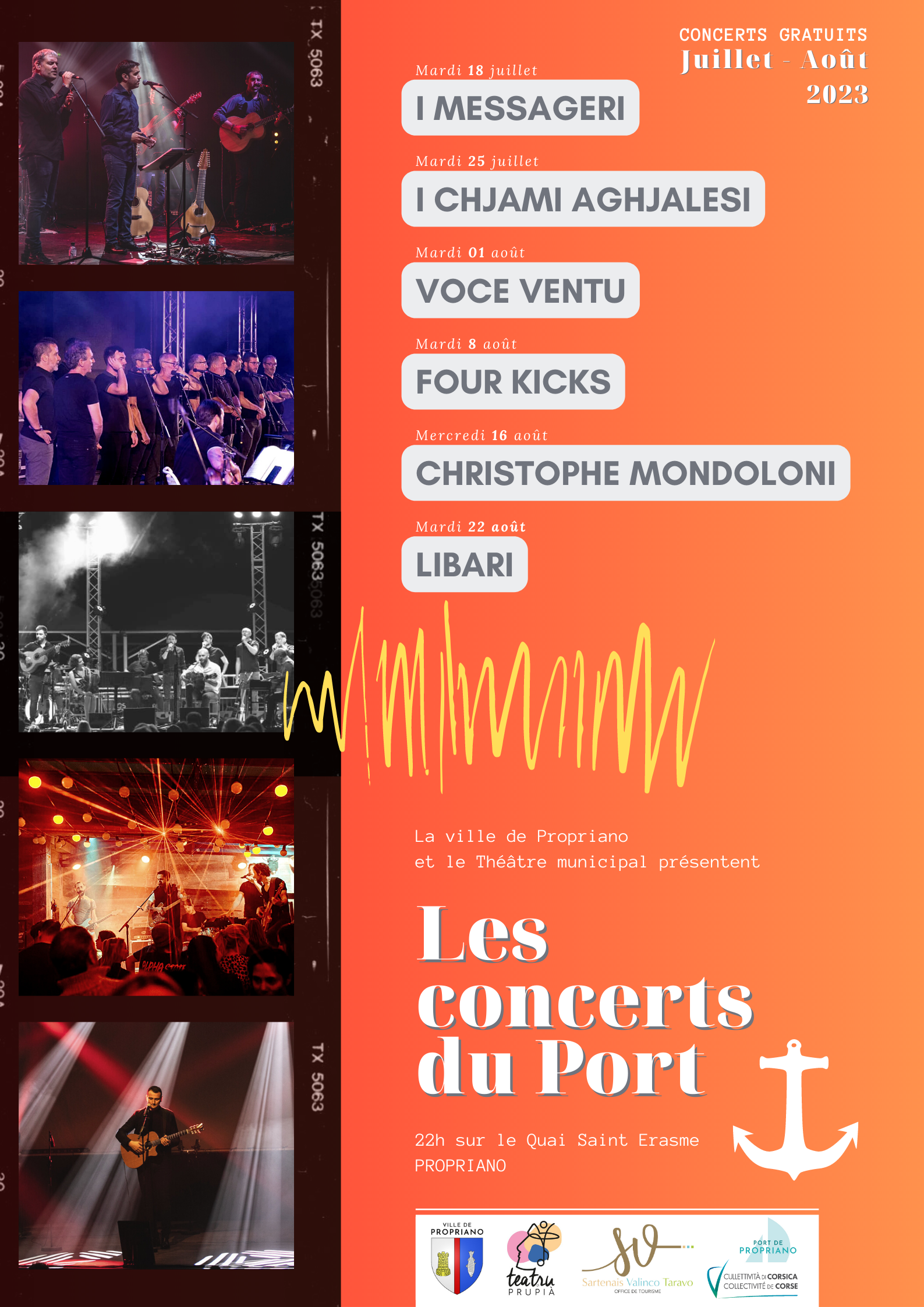 { Concerts du Port } LIBARI