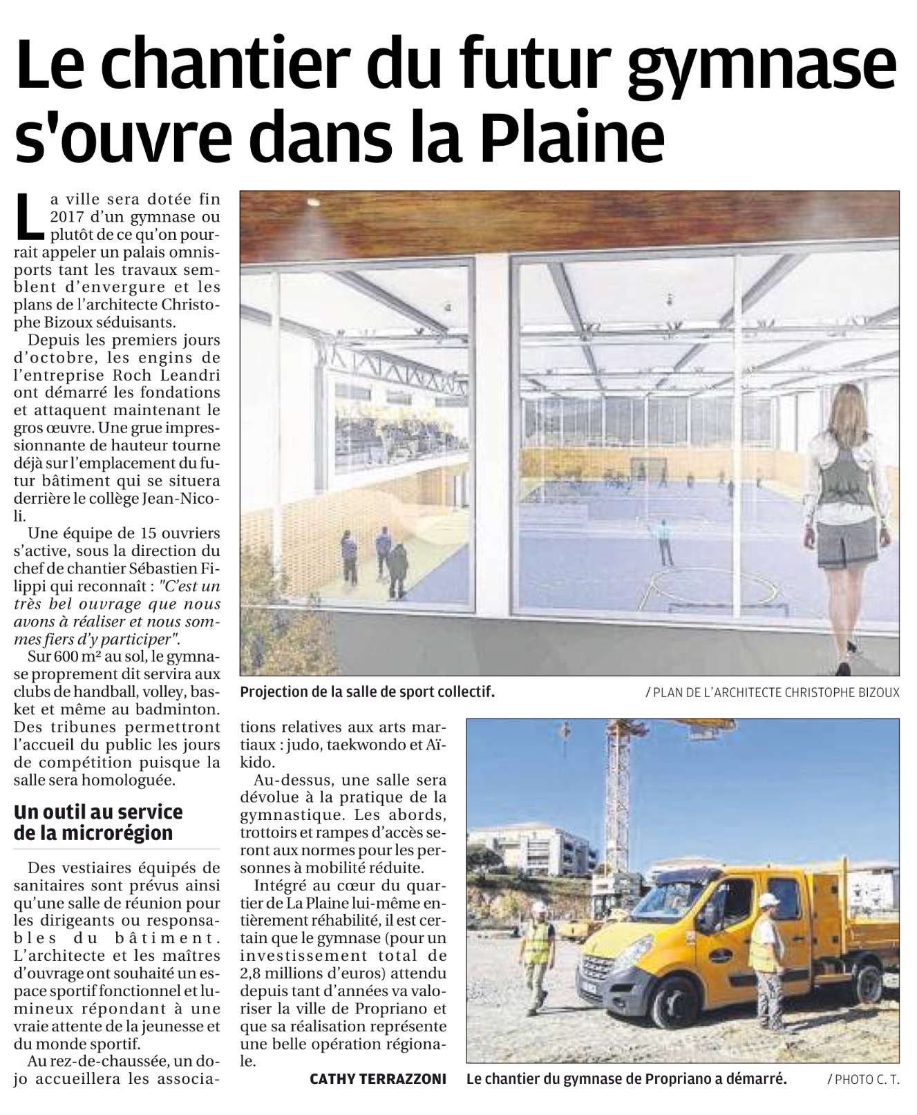Le gymnase Le gymnase