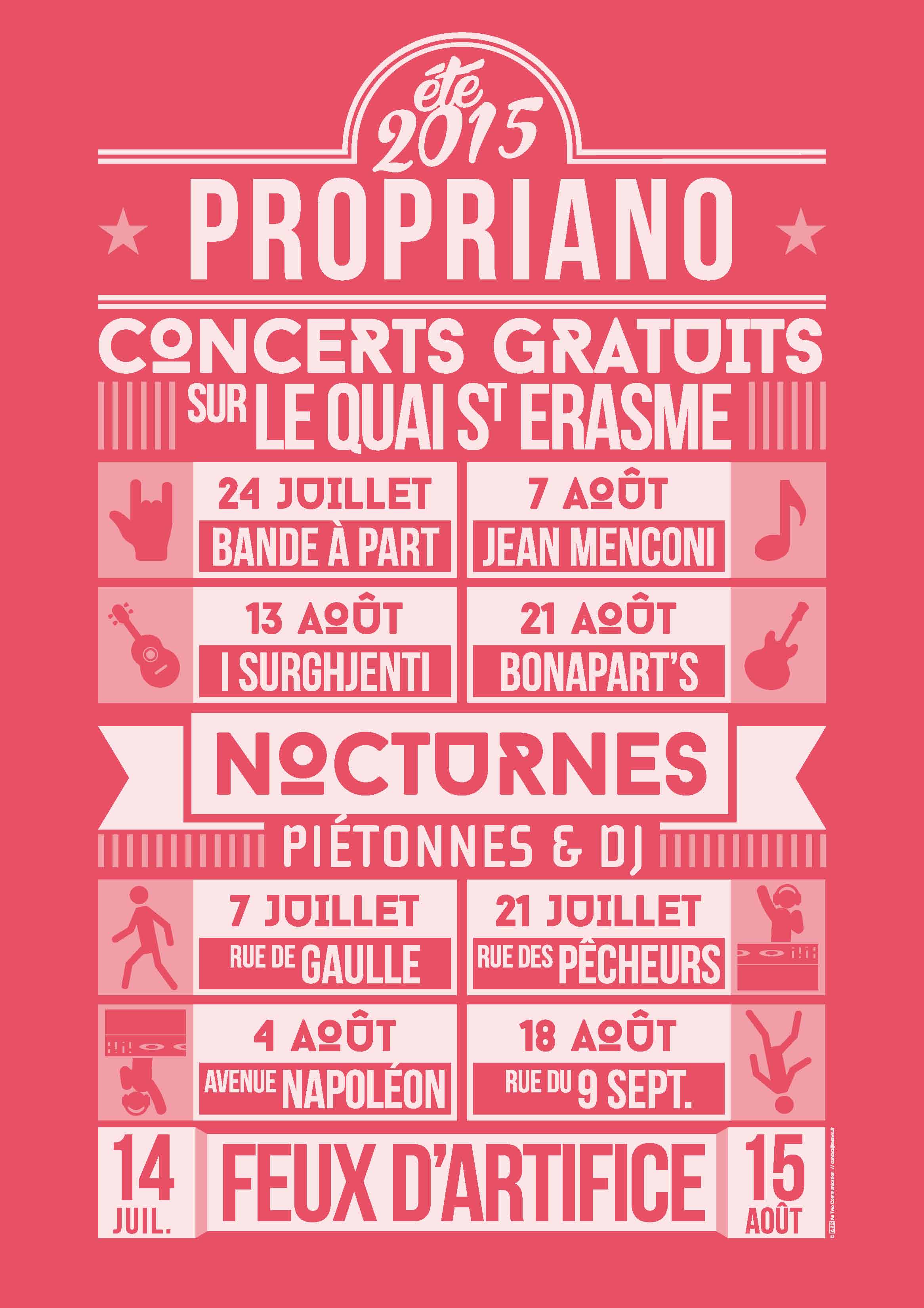 Animations estivales 2015 Animations estivales 2015