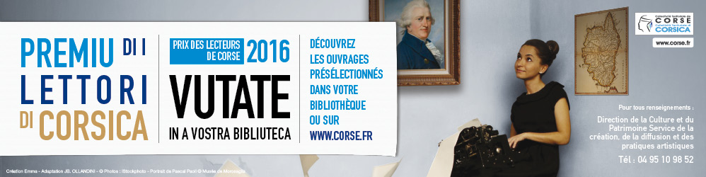 Prix des lecteurs de Corse 2016 Prix des lecteurs de Corse 2016