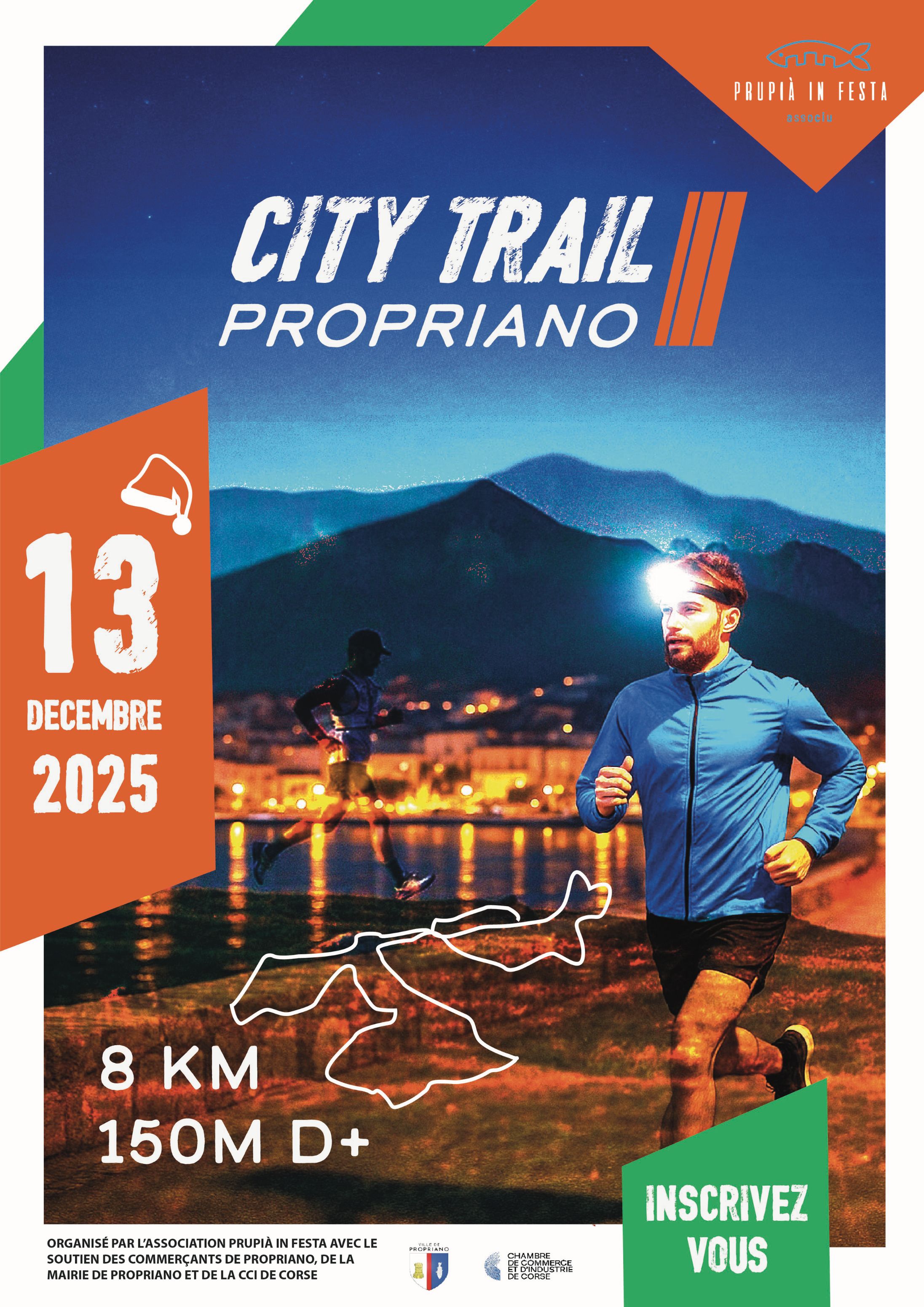 🏃‍♂️ 1ʳᵉ édition du City Trail Nocturne de Propriano