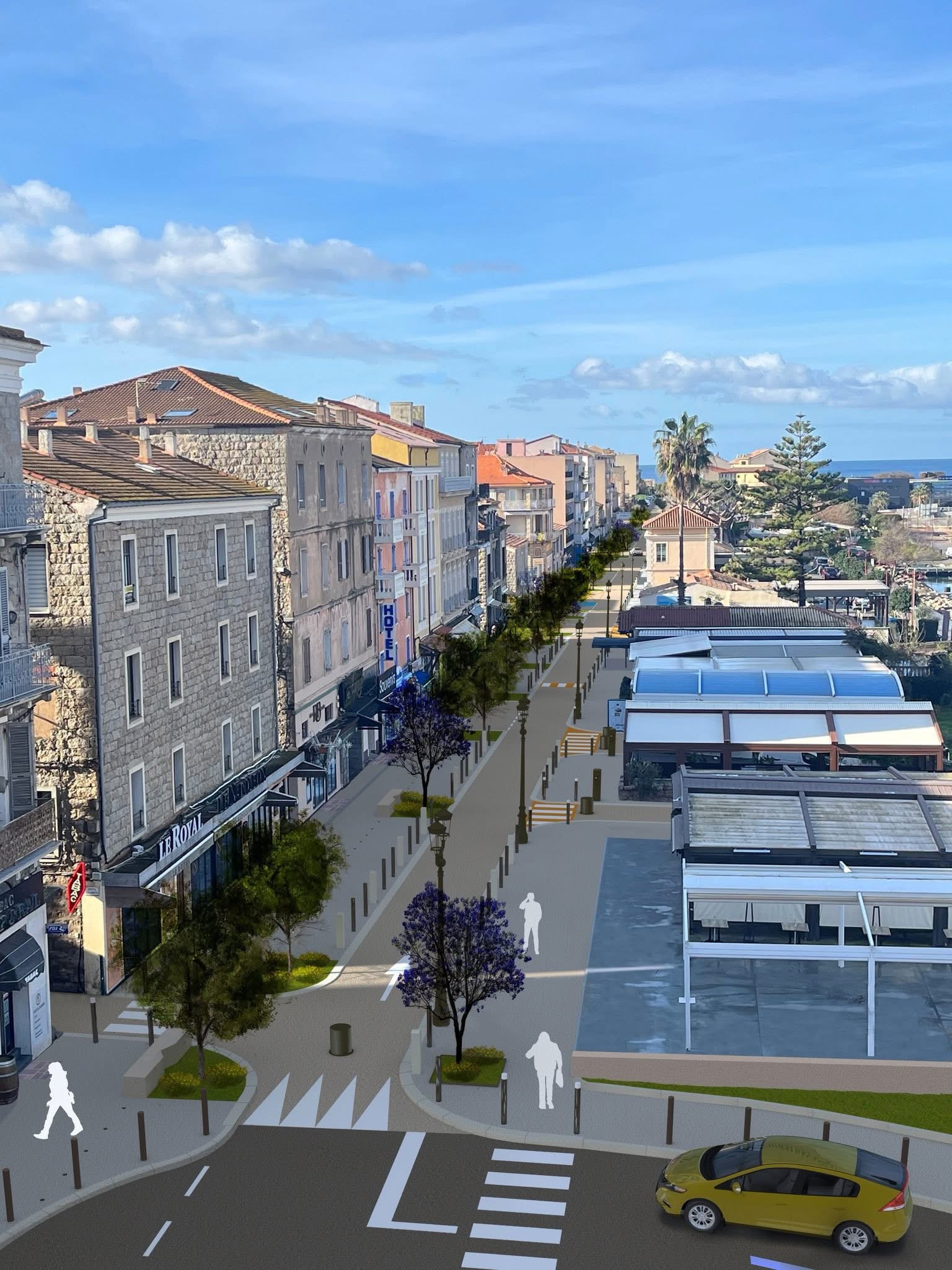 ORT - Phase 2 : le futur centre-ville de Propriano se dévoile
