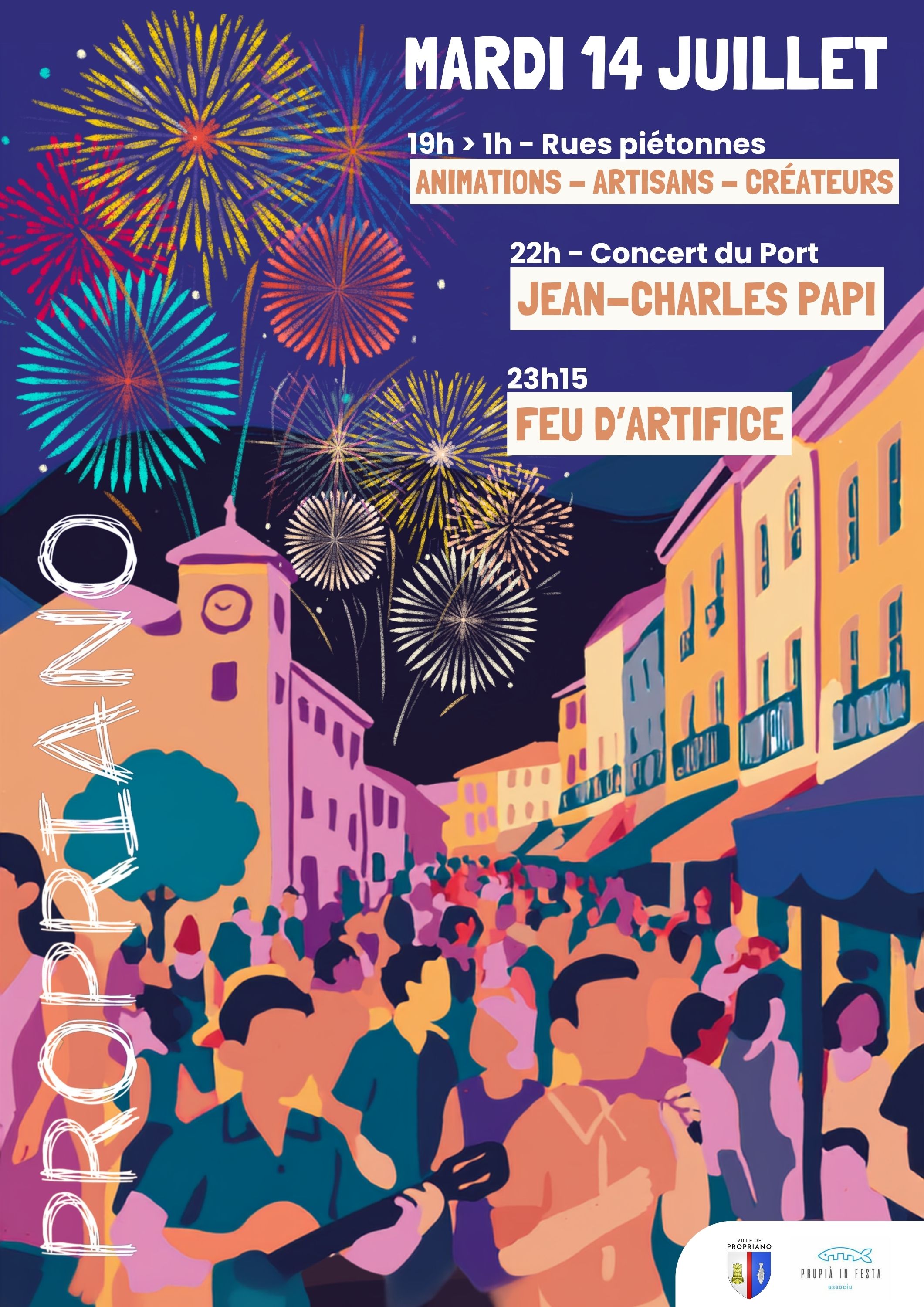 Les soirées d’été 2026 s’annoncent festives à Propriano