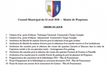 Réunion du conseil municipal du 13 avril 2018