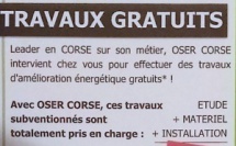 Rénovation énergétique : permanence OSER Corse