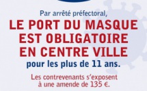 Le port du masque devient obligatoire sur les communes de Propriano et Olmeto