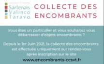 Rappel des modalités de collecte des encombrants