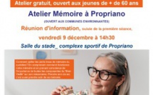 ​Atelier MEMOIRE à Propriano pour les + de 60 ans