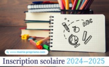 Inscription scolaire 2024-2025 