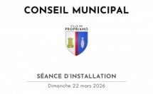 Installation du Conseil municipal de Propriano