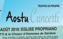 AOÛT 2016 > Concerts en l'Eglise de Propriano