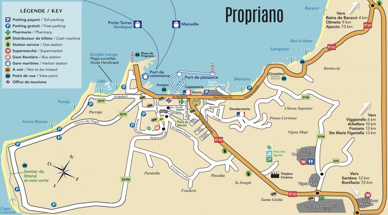Plan Du Centre ville De Propriano Propriano Galerie Site Officiel Plan Du Centre ville De Propriano Propriano Galerie Site Officiel